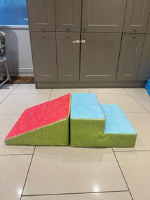 toddler small slide and step