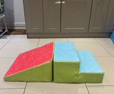 toddler small slide and step
