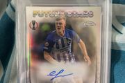 PSA 8 Signed Evan Ferguson Trading Card