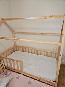 children's bed - floor bed and slatted frame