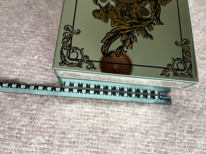 Jewellery Box - Mirror Outside with Design