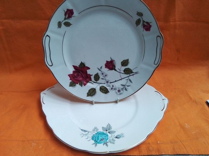 Two Bread/Cake Plates