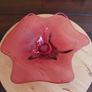 Genuine Vintage 'Murano' Poppy Style bowl. Image 2