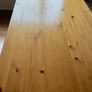 Solid Pine Dining Table Image 2