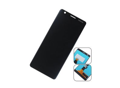 For Nokia 3.1 2018  Replacement LCD Display Touch Screen Digitizer Black - FHT06NLCD