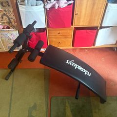 Curved Ab BenchExcellent Condition foldable