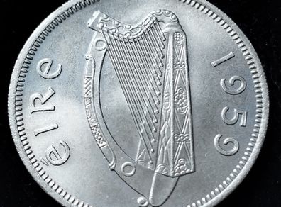 Ireland - 1959 - Florin - AU - KM.15a - [2793]