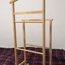 Bamboo valet stand - clothes hanger Image 3