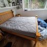 King Size Bed and Matress Image 4