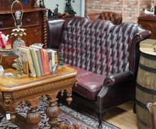 Oxblood Chesterfield 3 Seater