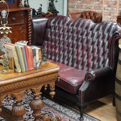 Oxblood Chesterfield 3 Seater