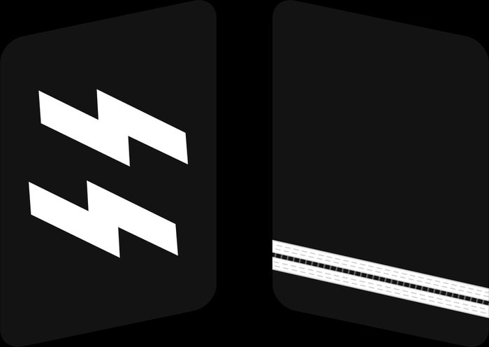 German Waffen SS Replica Nazi Schutzstaffel Rottenfuhrer Collar Tabs - (REPRODUCTION WW2 WWII)