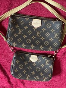 lv Louis monogram brown shoulder bag