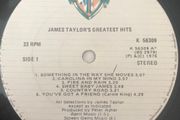 James Taylor Greatest Hits Vinyl Irish Pressing
