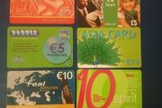 Mix of phonecards