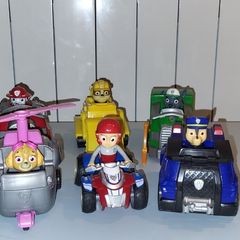 Paw Patrol Vehicles with pups and Ryder