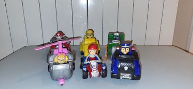 Paw Patrol Vehicles with pups and Ryder
