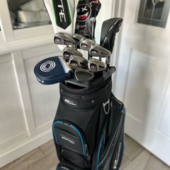Full set of golf clubs