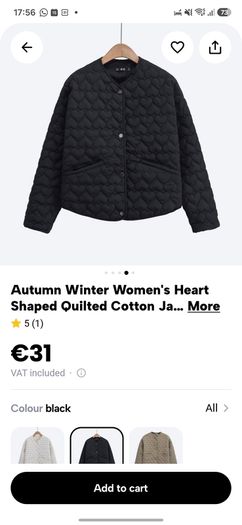 Ladies/Girls jacket. Size Small