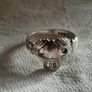 silver claddagh ring Image 4