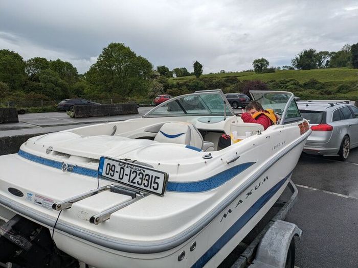Speed boat.