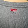 Levis V Neck Grey Cotton T Shirt Size Xl Extra Large Image 4