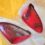 VW Golf Mk7 OEM Mirror Caps Tornado Red LY3D + Side Indicators Image 4