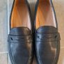 H&M Black Leather Loafers Image 2