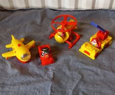 Vintage Airport McDonalds happy meal toys 1995 Complete Set
