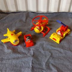 Vintage Airport McDonalds happy meal toys 1995 Complete Set
