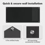 Kitchen Backsplash Black 110 x 50 x 0.6 cm Image 8