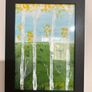 Birch trees landscape painting Image 3