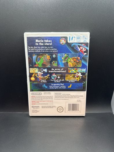 Super Mario Galaxy Nintendo Wii Sealed