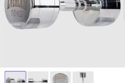Cheap Dumbbell Set, 2 X 10kg, 2 X 5kg, 2 X 2kg.