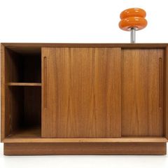 Vintage Retro Mid Century Teak Danish Compact Sideboard