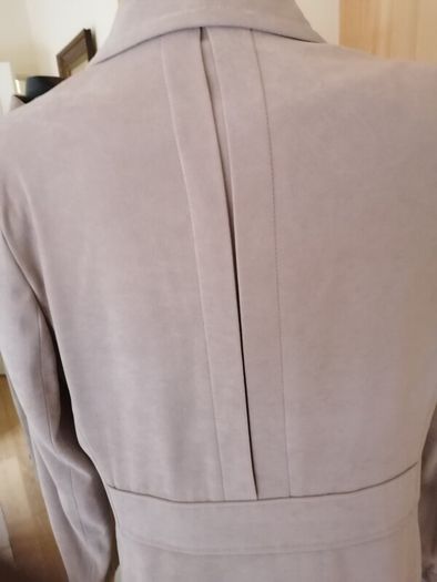 Women's Jacket Cream REDUCED Faux Suede SIZE 14