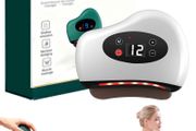 Brand New 3-in-1 Heated Vibration Massage Tool Gua Sha Fascia Cordless Portable