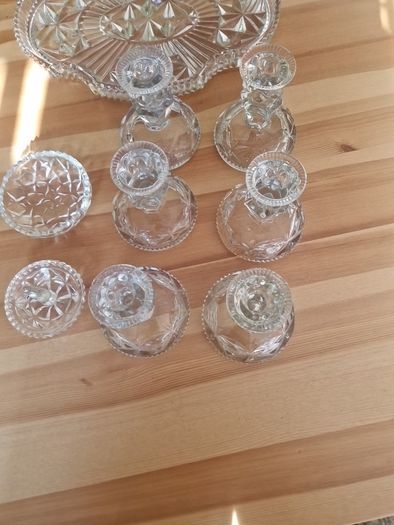 set of crystals