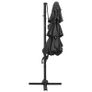4-Tier Parasol with Aluminium Pole Anthracite 3x3 m Image 2