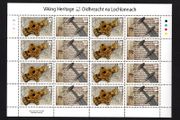 2014 Ireland Viking Heritage Commemorative Stamps Sheetlet Plate 1A1A1A1A Mint Never Hinged (MNH)