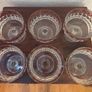 Vintage Set 6 Gilded Sundae Desert Glasses Image 5