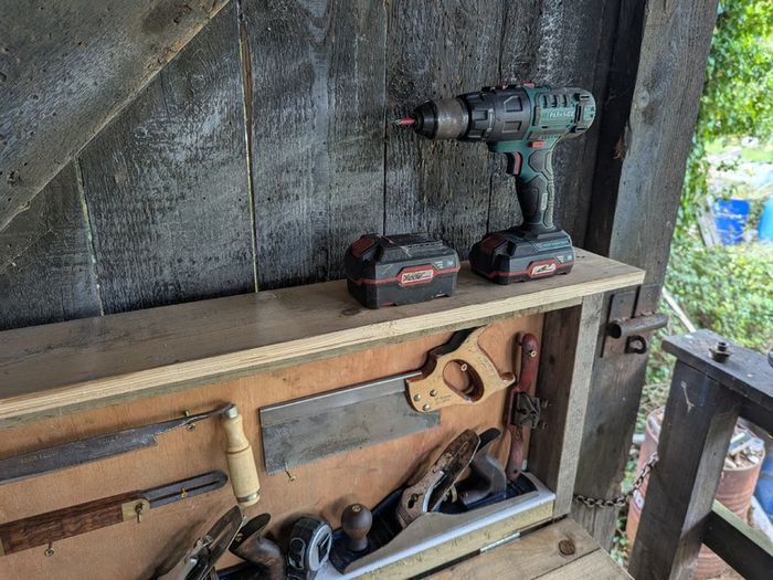 Folding Bench & Tool Cabinet