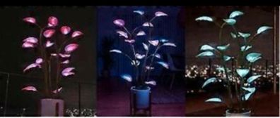 New, colour changing Led, Bonsai flower light, with a remote control