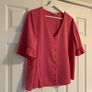 Rowan Avenue Pink Bell Sleeve Top Image 3