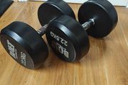 22.5kg dumbbells