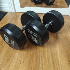 22.5kg dumbbells