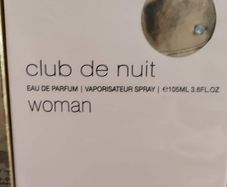Armaf CLUB de nuit women new sealed 105 ml