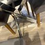An amazing 43" round kitchen table and 4 chairs Image 5