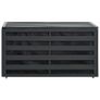 Garden Storage Box Aluminium 100x50x50 cm Anthracite Image 2