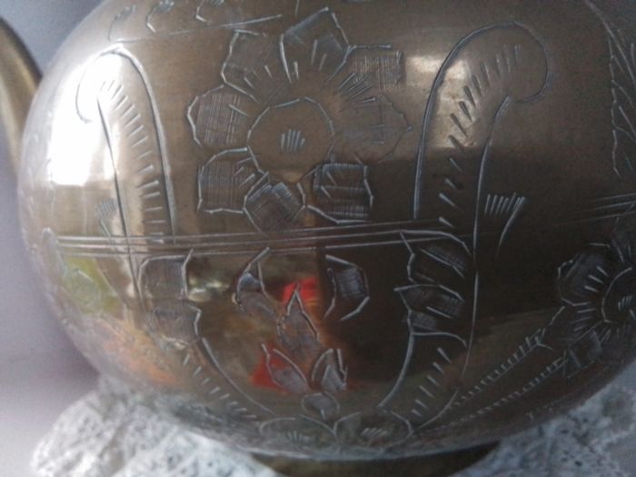 Large brass Kettle/ Teapot